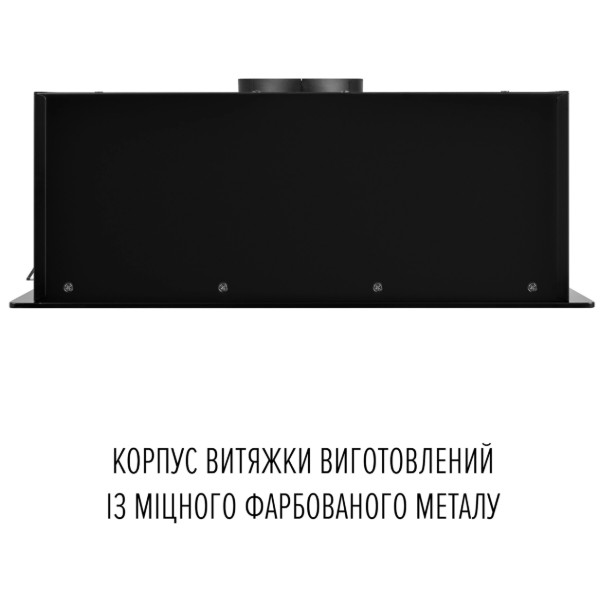 Фото - Вытяжка встраиваемая Perfelli NUOVA 6JWRB NERO